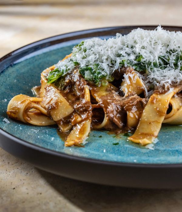 Tépett marhás pappardelle