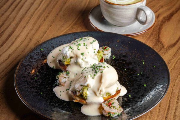 Eggs Benedict Angol Muffinon