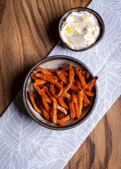 Édesburgonya fries