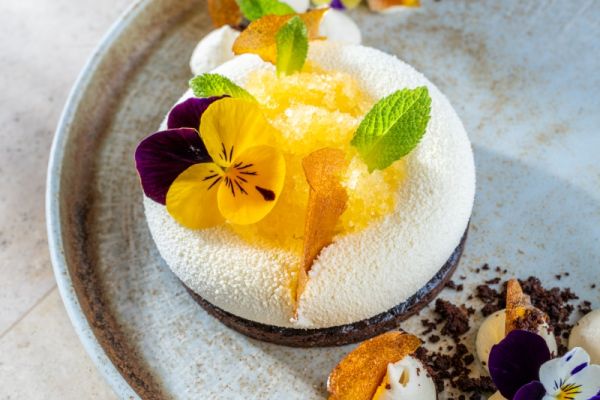 Étcsokoládés Brownie