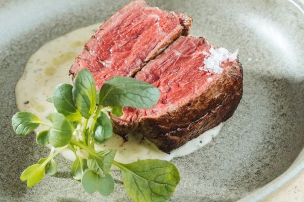 Beef Tenderloin Steak with Kampot Pepper Sauce