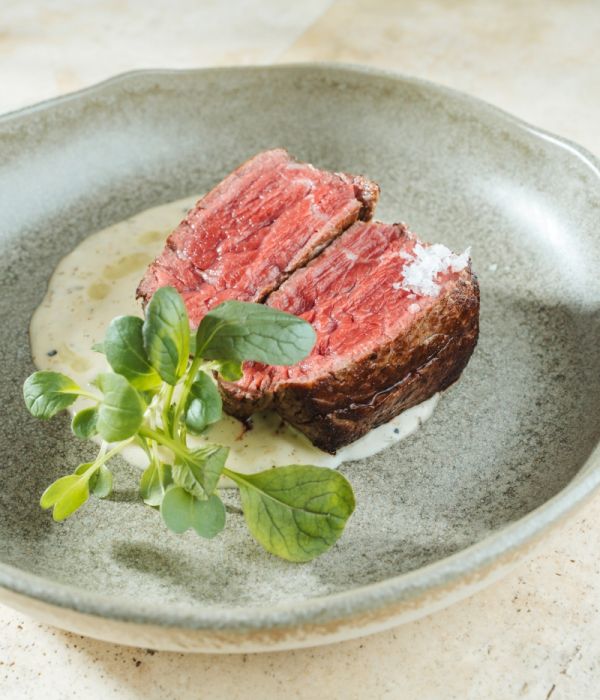 Beef Tenderloin Steak with Kampot Pepper Sauce