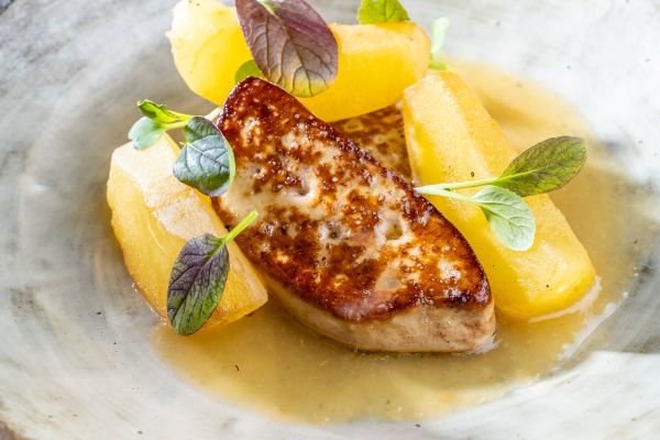 Grillezett kacsamáj