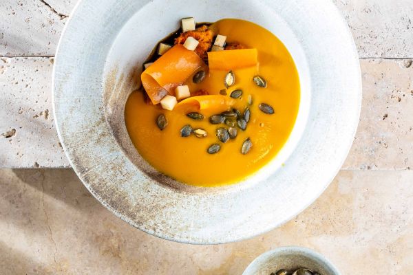 Sütőtökkrémleves