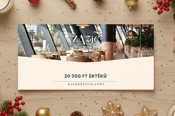20 000 Ft értékű ajándékutalvány